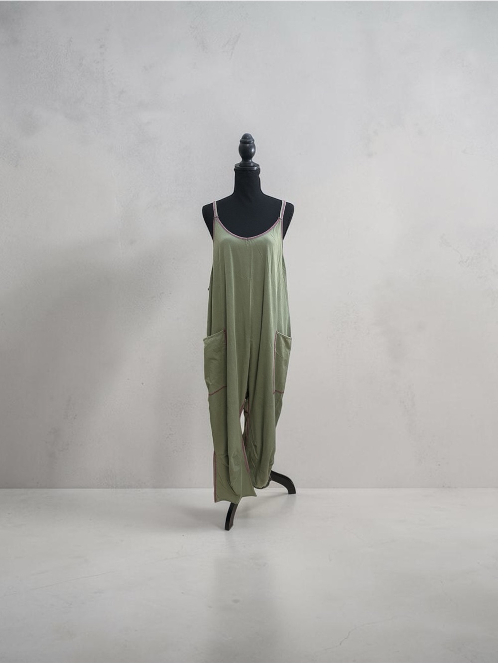 NATURAL LIFE Lucy Bay Green Jumpsuit